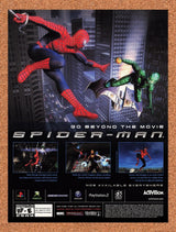 2002 Spider-Man PS1 Original Advertisement / Retro Promo v3