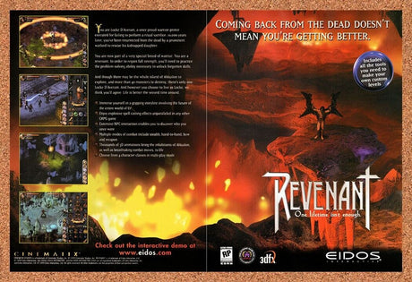 1999 Revenant PC Original Advertisement / Retro Wall Art v5