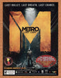 Metro Last Light Xbox 360 Original 2015 Ad Authentic THQ FPS Video Game Promo