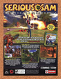 Serious Sam The Second Encounter PC Original 2004 Ad Authentic Video Game Promo
