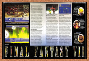 1998 Final Fantasy VII PC Preview Original Advertisement / Retro Promo vr5