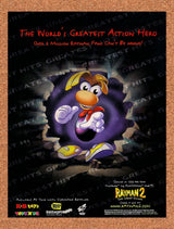 1998 Rayman 2 The Great Escape Toys R Us Original Advertisement / Retro Promo v6
