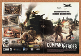 Original 2006 Company Of Heroes PSC Vintage Print Ad - Video Game Art Promo