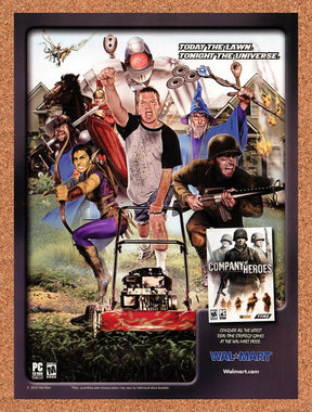 2006 Company Of Heroes Wal-Mart Original Advertisement / Retro Promo v4
