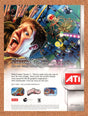2004 RollerCoaster Tycoon 3 ATI Original Advertisement / Retro Promo v1