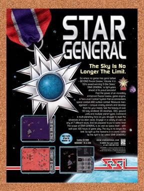 1996 Star General PC Original Advertisement / Retro Promo v1