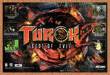 1998 Turok 2 Seeds Of Evil PC Original Advertisement / Retro Wall Art v2
