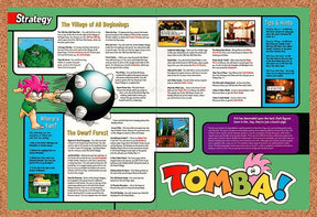 1998 Tomba Tips & Hints Original Advertisement / Retro Promo vr1