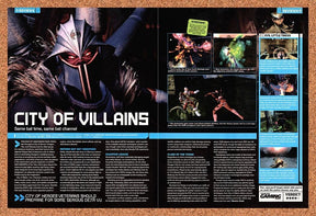 Original 2006 City Of Villains PC Vintage Print Ad - Video Game Promo Wall Art