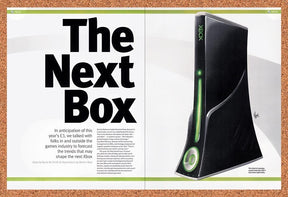 2011 Microsoft Xbox Speculating The Next Xbox Original Ad / Retro Wall Art v8