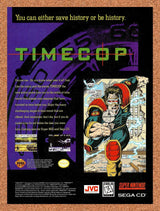 1995 Timecop SNES Original Advertisement / Retro Promo v1