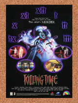 Killing Time 3DO Original 1997 Ad Authentic PS1 Saturn Video Game Promo