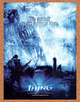 The Thing PC Original 2002 Vintage Ad - Horror Movie Video Game Promo
