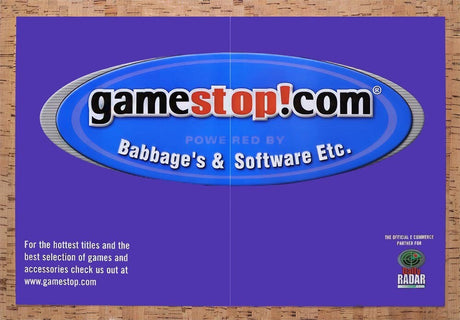 2000 GameStop Babbages Original Advertisement / Retro Wall Art v3