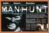 Manhunt PS2 Original 2003 Vintage Ad - Video Game Review Promo