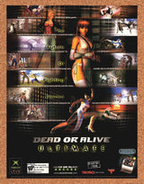 Original 2004 Dead Or Alive Ultimate Xbox Vintage Ad - Video Game Promo Wall Art