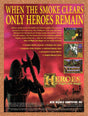 1995 Heroes Of Might & Magic PC Original Advertisement / Retro Promo v1