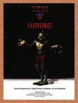 1998 Oddworld Inhabitants Hiring Original Advertisement / Retro Promo v1