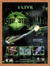 Sinistar Unleashed PC Original 1999 Ad Authentic Space Shooter Video Game Promo