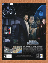 2002 Star Wars Galactic Battlegrounds PC Original Advertisement / Retro Promo v1