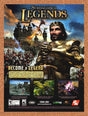 2006 Stronghold Legends PC Original Advertisement / Retro Promo v1