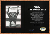 VooDoo 3DFX Original 2000 Ad Authentic Video Graphics Card Retro Tech Promo