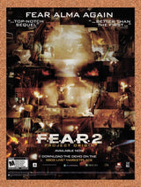 2009 FEAR 2 Project Origin Xbox 360 Original Advertisement / Retro Wall Art v2