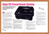 1992 Sega CD Console Original Advertisement / Retro Wall Art v2