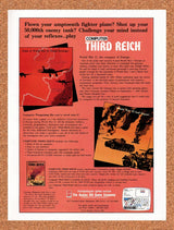 1992 Computer Third Reich Atari ST Original Advertisement / Retro Promo v1