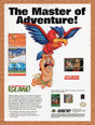 1992 Super Adventure Island SNES Original Advertisement / Retro Wall Art v1