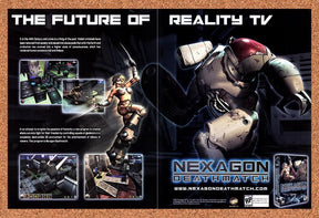2003 Nexagon Deathmatch PC Original Advertisement / Retro Promo v2