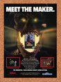 The Immortal Sega Genesis Original 1993 Ad Authentic Retro Video Game Promo