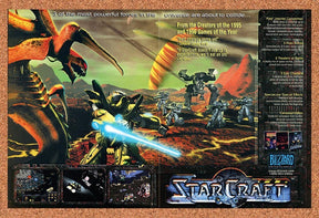 1997 StarCraft PC Original Advertisement / Retro Promo v3