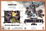 2002 Unreal Tournament 2003 PC Original Advertisement / Retro Promo v4
