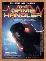 1992 The Game Handler NES Controller Original Advertisement / Retro Wall Art v1