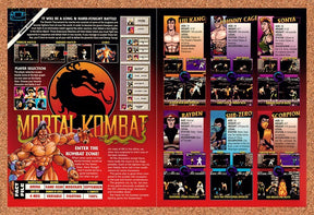 1993 Mortal Kombat Game Gear Original Advertisement / Retro Promo v2