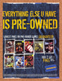 2005 Blockbuster PS2 Game Rentals Original Advertisement / Retro Promo v2