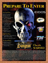 1997 Deathtrap Dungeon PC Sweepstakes Original Advertisement / Retro Promo v6