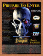 1997 Deathtrap Dungeon PC Sweepstakes Original Advertisement / Retro Promo v6