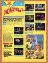 1993 Secret Of Monkey Island Sega CD Original Advertisement / Retro Wall Art v1