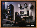 Universe At War PC Original 2008 Ad Authentic Dell Windows PC Video Game Promo