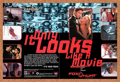 1996 Fox Hunt PC Original Advertisement / Retro Promo v2