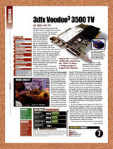 1999 Voodoo 3 3500 TV Review Original Advertisement / Retro Promo v3