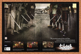 Seven Samurai PS2 Original 2004 Ad Authentic Hack And Slash Video Game Art Promo