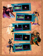 1994 Final Fantasy III Characters Original Advertisement / Retro Promo vr4