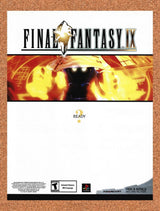 2000 Final Fantasy IX PS1 Black Mage Original Advertisement / Retro Promo v4