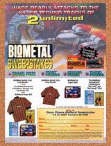 1993 Biometal Sweepstakes Original Advertisement / Retro Wall Art v3