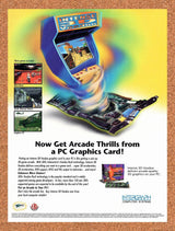 Voodoo 3D GPU Original 1997 Vintage Ad - Retro Tech Promo