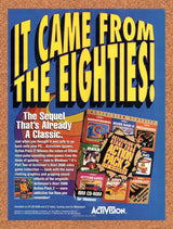 1995 Activision Classics Atari 2600 Action Pack 2 PC Original Ad / Wall Art v1
