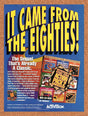 1995 Activision Classics Atari 2600 Action Pack 2 PC Original Ad / Wall Art v1